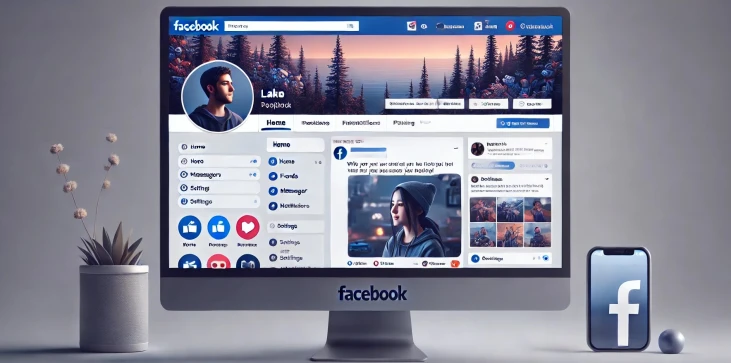 facebook op desktop